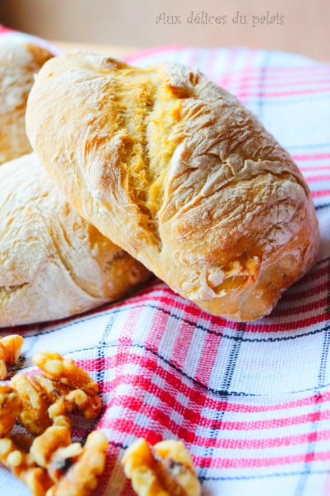 Baguettes de pain express sans pétrissage - Recette Ptitchef