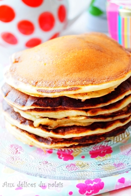 Pancakes sans oeufs, sans lait et sans beurre vegan