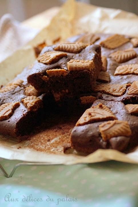 Brownie aux spéculos