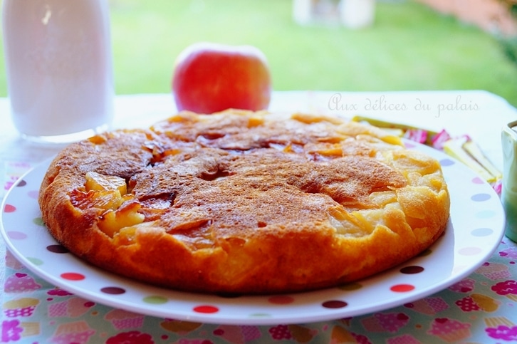 Gateau A La Poele Aux Pommes Aux Delices Du Palais