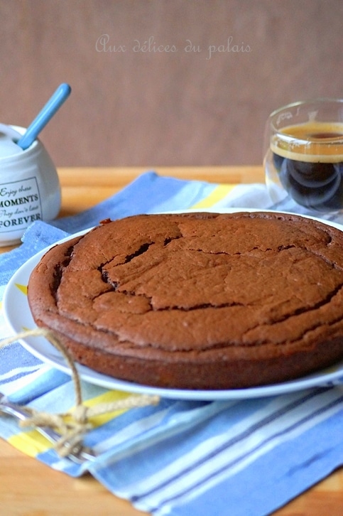 Gâteau Fondant à la Ricotta & au Chocolat