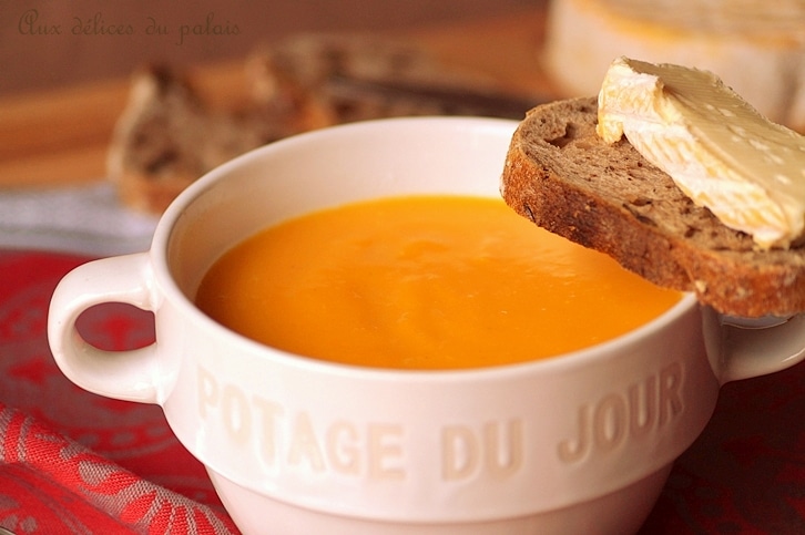 Potage de courge butternut 