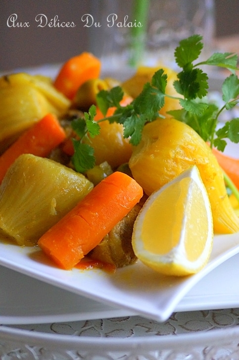 tajine d'agneau au fenouil & carotte