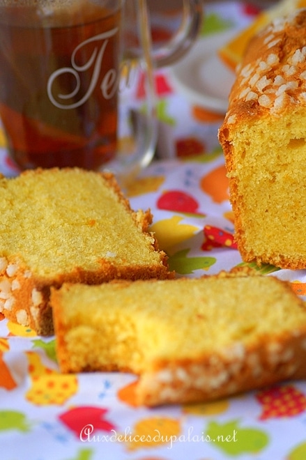 Cake fondant à l'orange