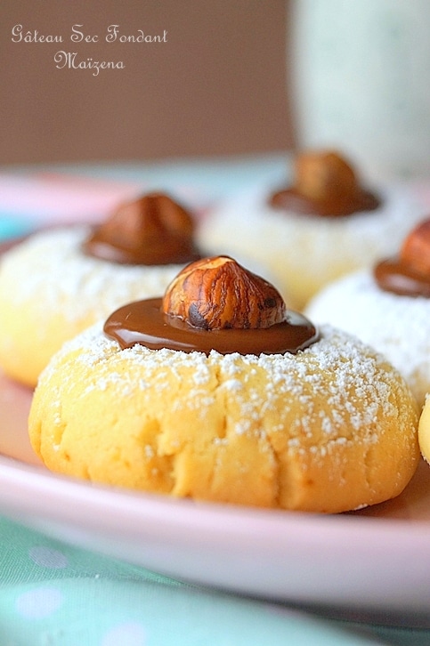 Gâteaux secs fondants à la maïzena