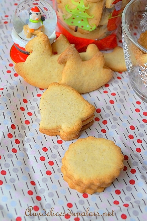 Recette biscuits sablés aux noisettes (sans oeufs)