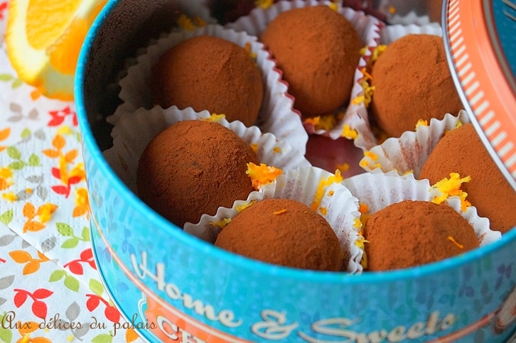 Recette Truffes au chocolat faciles