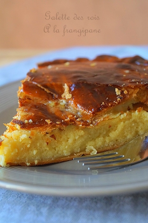 Galette des rois à la crème pâtissière amande