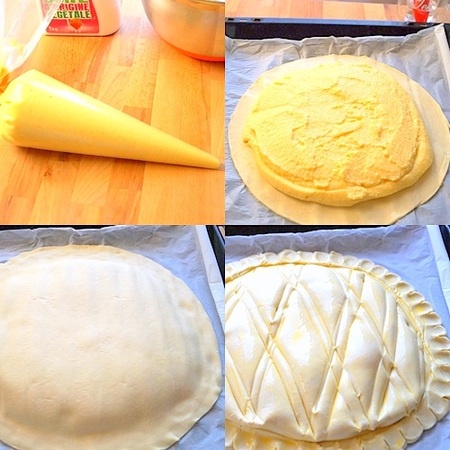 Galette des rois à la crème d'amandes rapide