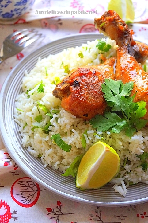 Recette Riz basmati et poulet à la moutarde