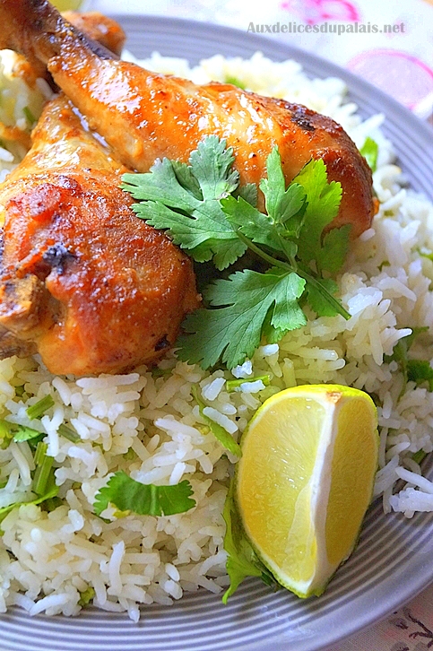 Poulet caramélisé au miel et à la sauce soja 