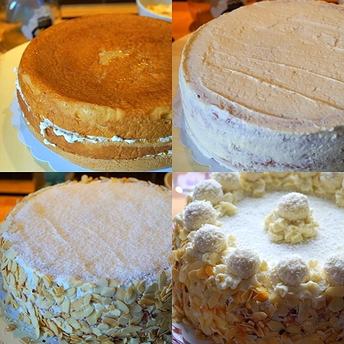étapes préparation layer cake 2