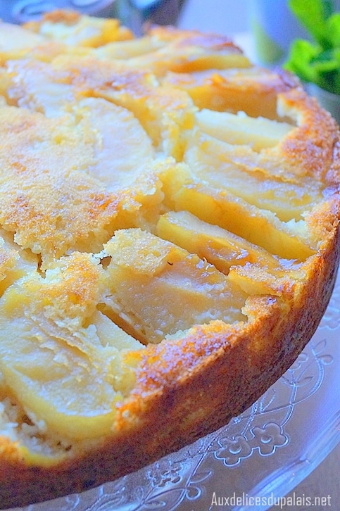 Gâteau au yaourt et aux pommes