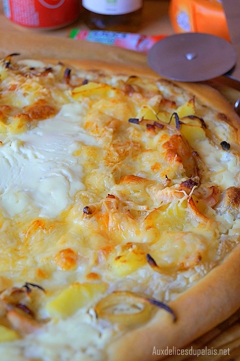 pizza savoyarde façon tartiflette 