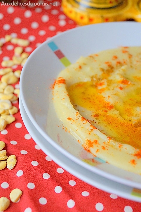 Bissara purée de fèves foul à la marocaine