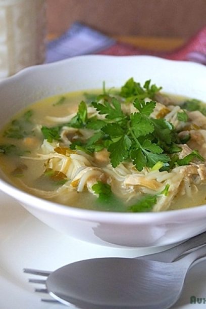 Chorba beida (soupe blanche algéroise)