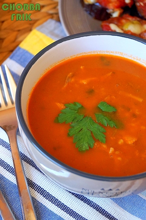 Chorba frik soupe algérienne pour Ramadan 