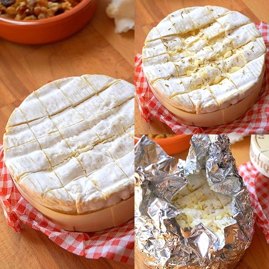 Camembert rôti au four façon Jamie Oliver