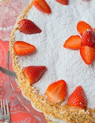 Millefeuille aux fraises