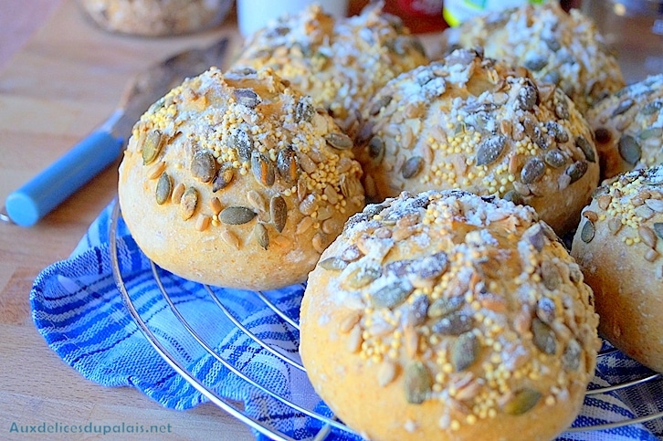 Petits pains aux céréales