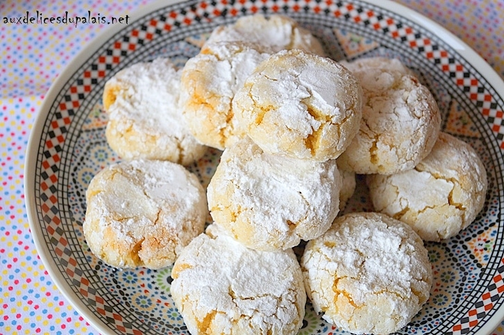 Ghriba aux amandes et noix de coco 