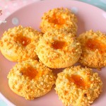 Recette sablés à la confiture et aux amandes (les volcans)