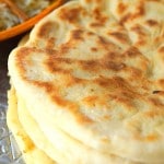 Cheese naan pain indien au fromage