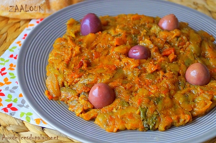 Zaalouk caviar d'aubergine à la marocaine