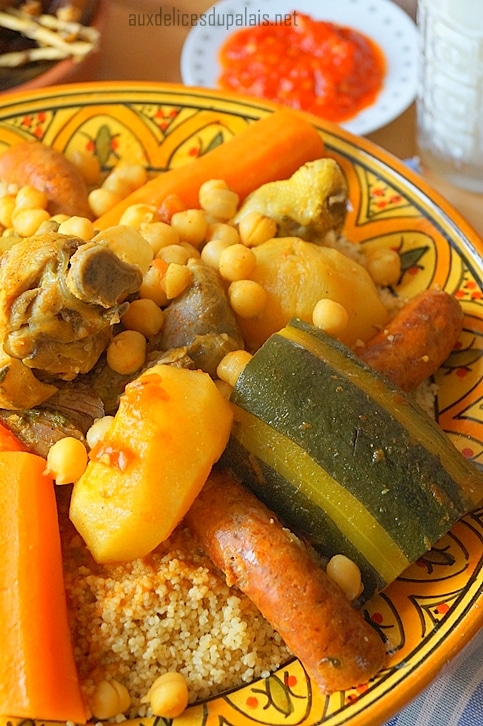 couscous royal facile sans couscoussier