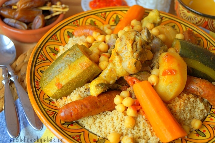 Couscous Royal Algerien Sans Couscoussier Aux Delices Du Palais