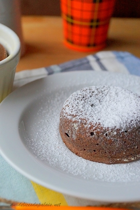 Moelleux au chocolat coeur coulant