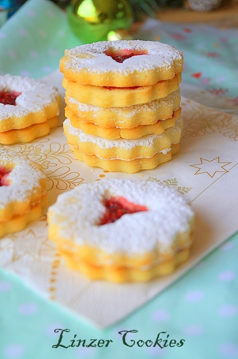 Linzer cookies recette facile