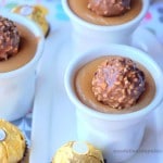 Crème dessert au Ferrero Rocher