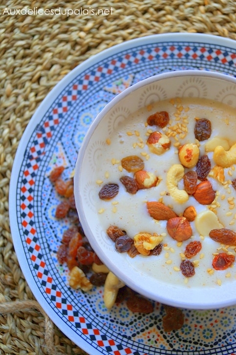 Talbina porridge à la farine d'orge