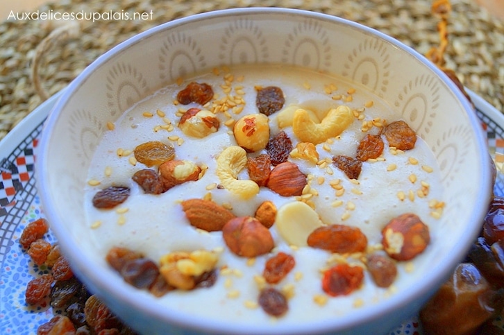 Talbina porridge à la farine d'orge