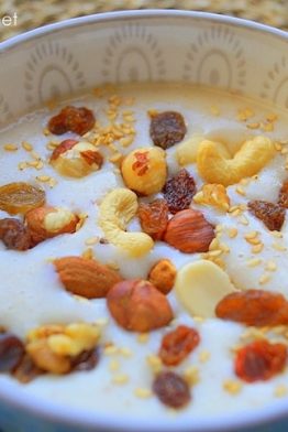 Talbina porridge à la farine d’orge