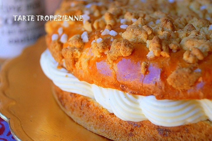 La tarte tropézienne (brioche à la crème)