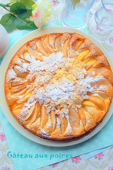 Gâteau aux poires (réalisation facile)