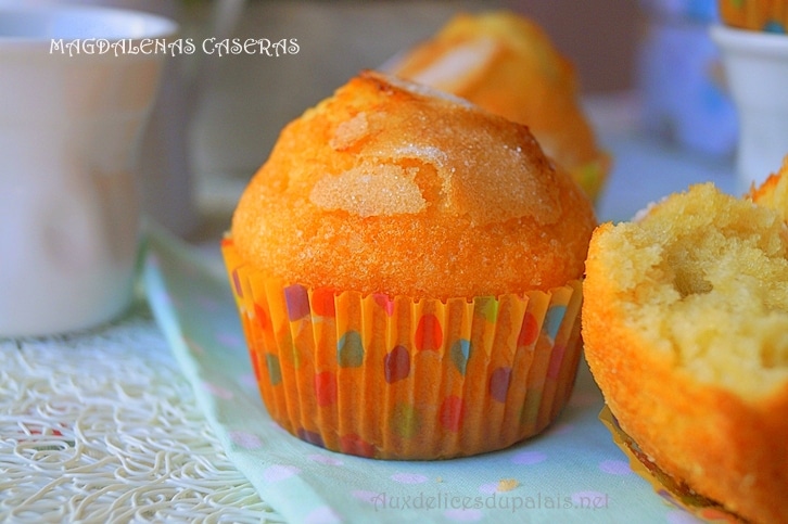 Madeleines espagnoles (Magdalenas caseras)