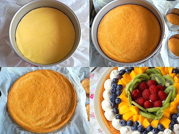 Tarte aux fruits sur sablé breton