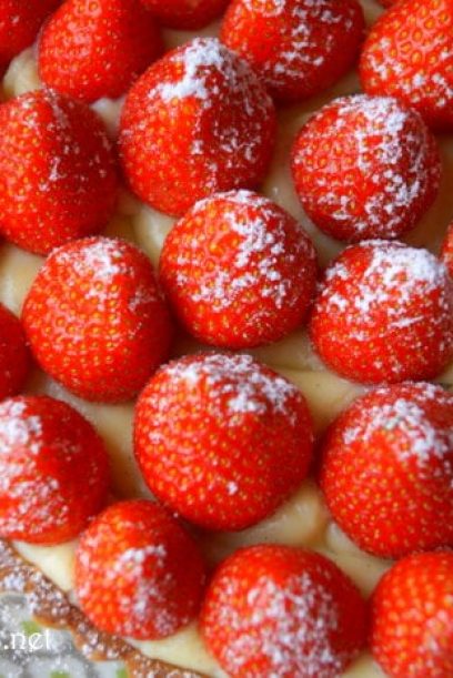 Tarte aux fraises facile