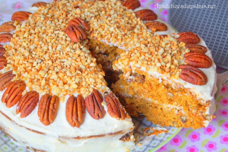 Gateau Aux Carottes Americain Carrot Cake Aux Delices Du Palais