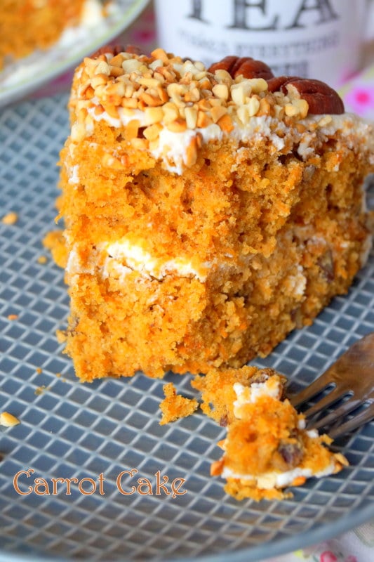 Gâteau aux carottes (Carrot cake)