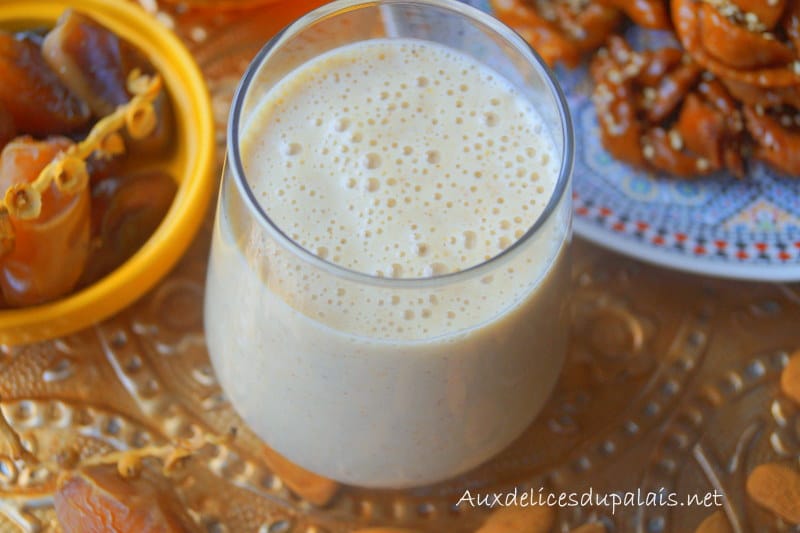 Smoothie dattes banane amande / Boisson Ramadan