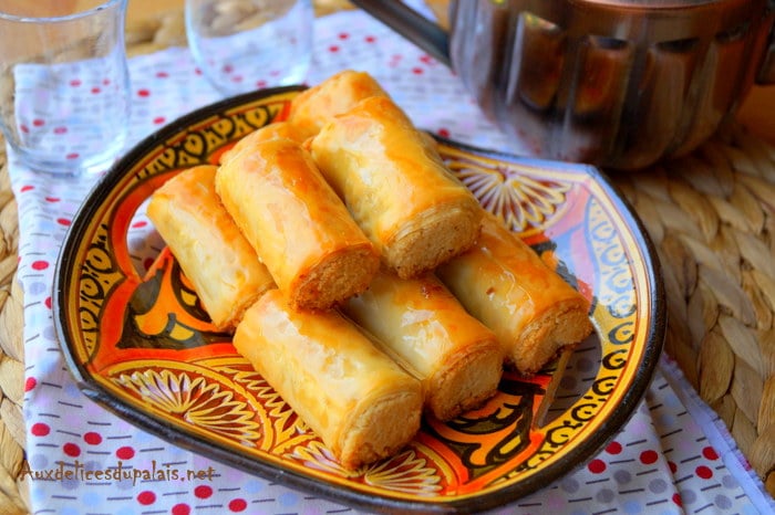 Mhancha gâteau aux amandes et miel