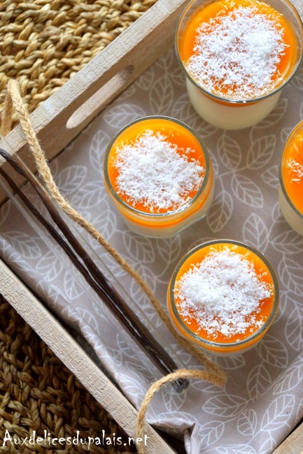 panna cotta coco mangue