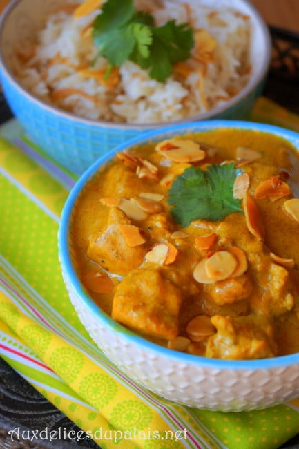 Poulet Korma recette indienne