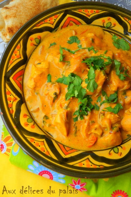 poulet au curry indien