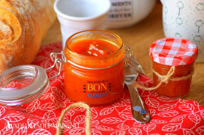 confiture de potiron à l'orange