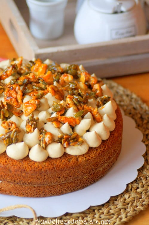 gâteau au potiron (butternut cake)